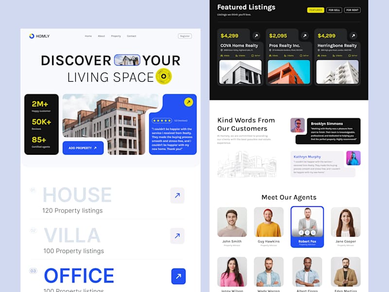 Cover image for Figma website design, Website ui ux design