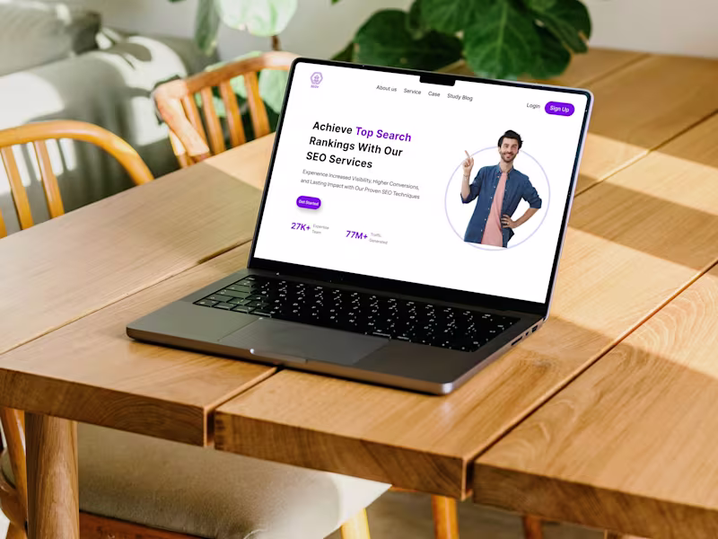Cover image for SEO Website | Modern & Responsive Design