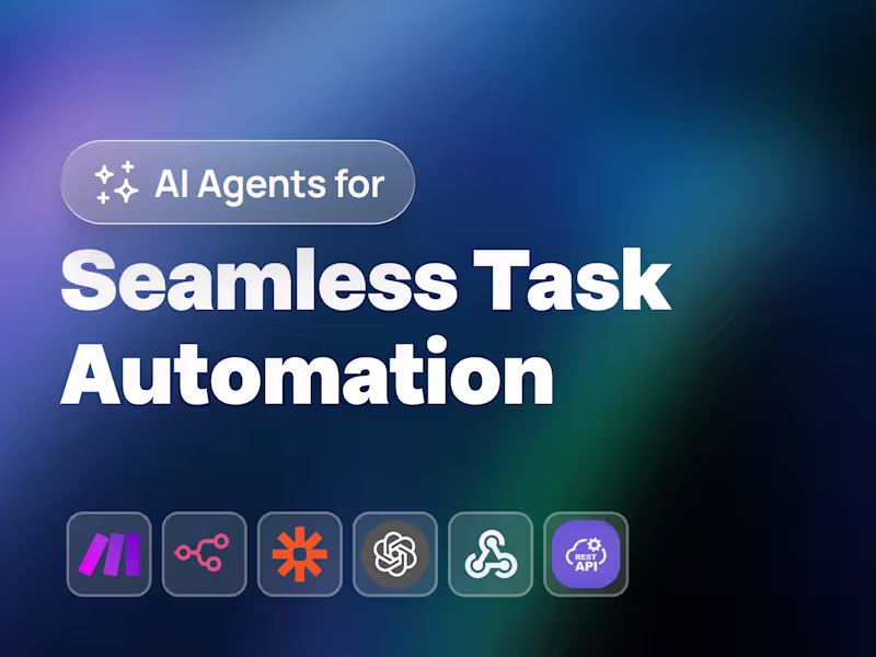 Cover image for AI Agents for Seamless Task Automation