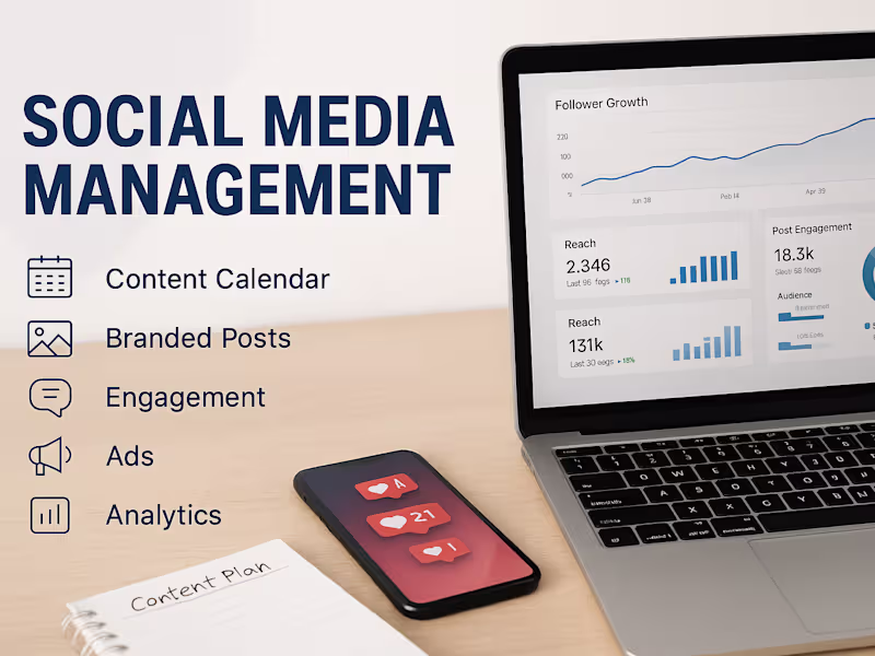 Cover image for Your Social Media Partner for Content, Engagement & Growth