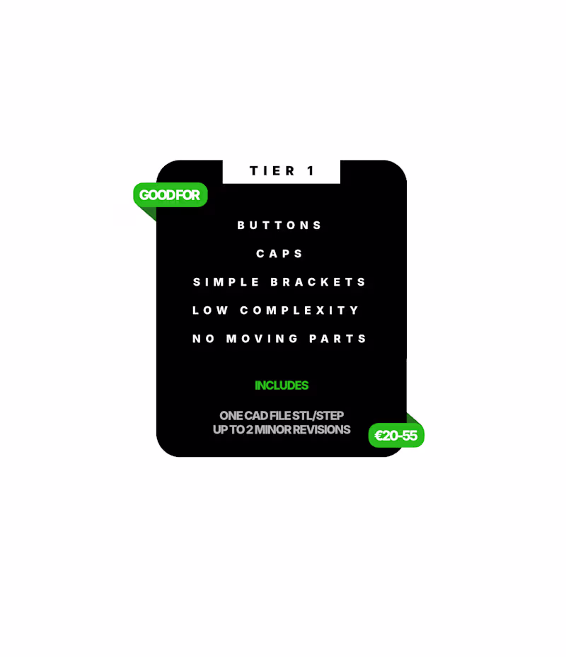 Cover image for TIER 1 CAD Design service