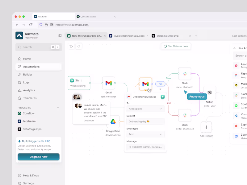 Cover image for Auxmate - Automation Dashboard