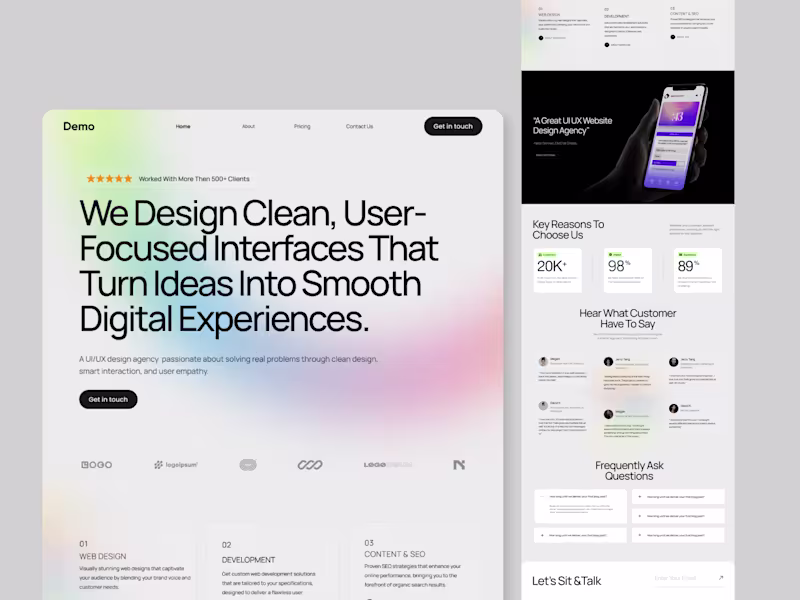 Cover image for Full Website Design & Development