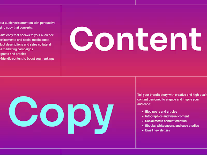 Cover image for Landing page for Polyana Media