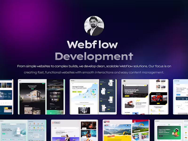 Cover image for Webflow Development