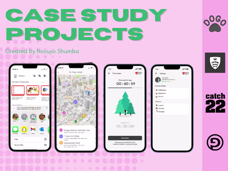 Cover image for UX-Design App Development