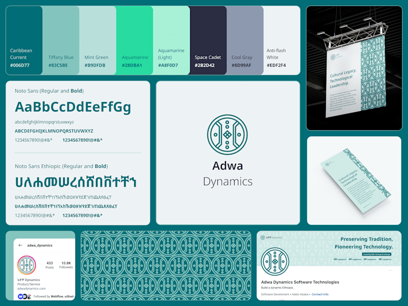 Cover image for Designing the face of a startup software development firm.