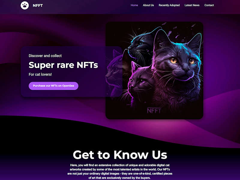 Cover image for Wix Website Template NFT