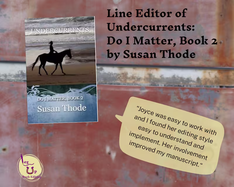Cover image for Line Editing for 'Undercurrents: Do I Matter, Book 2'