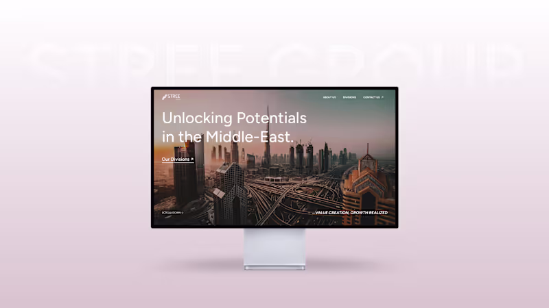 Cover image for Stree Group Website Design