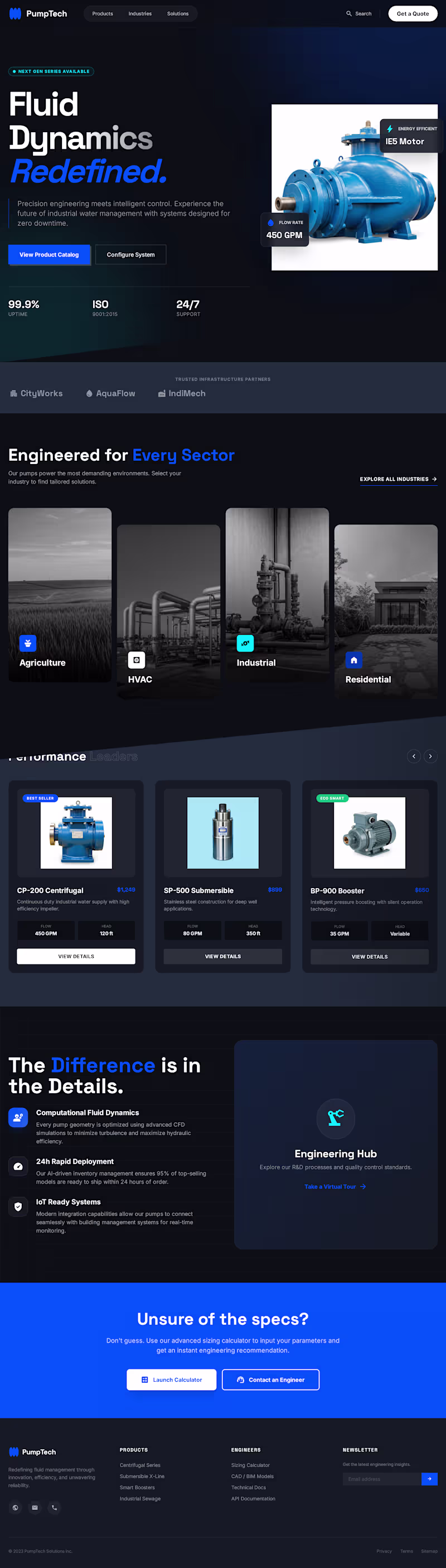 Cover image for Try something new and unique design for Pumping Industry. Le...