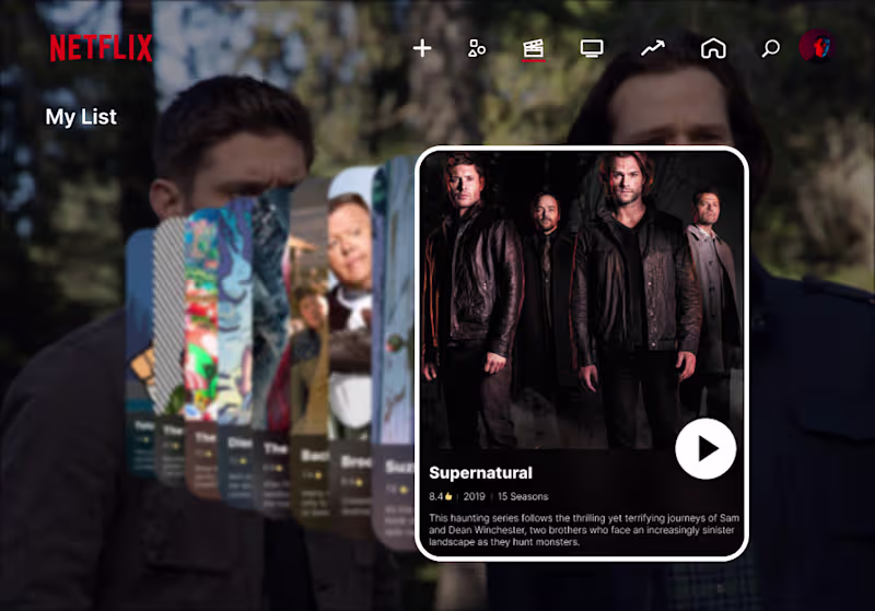 Cover image for Day 025 — TV App | 100 days UI challenge