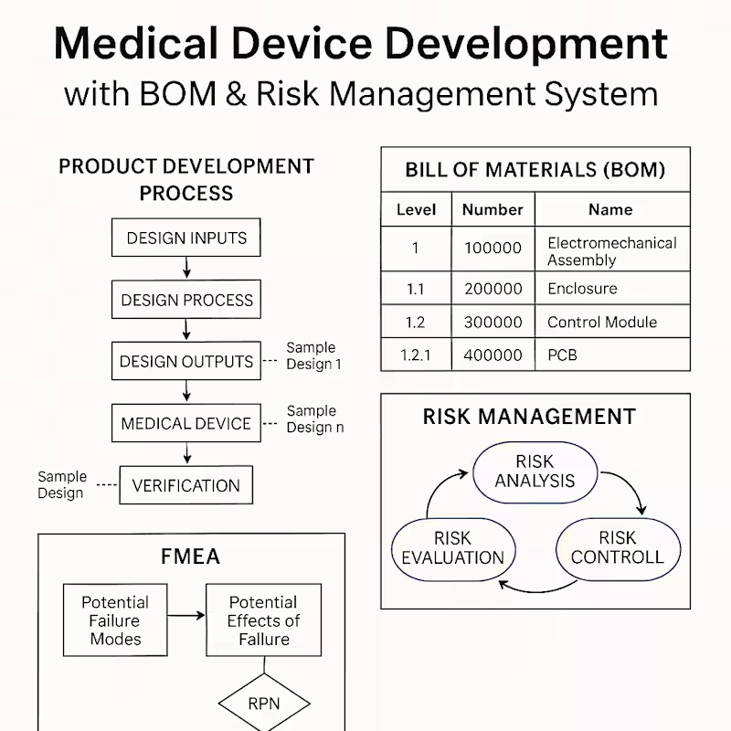 Cover image for From Prototype to Compliance: Medical Device BOM & Risk Strategy