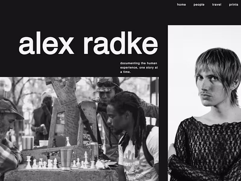 Cover image for Website with Payment Function for a Photographer