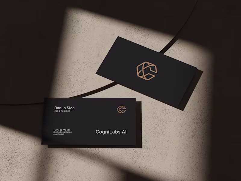 Cover image for CogniLabs AI / Branding