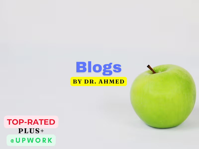 Cover image for Seasoned Creator of Health Blogs & Short Books 