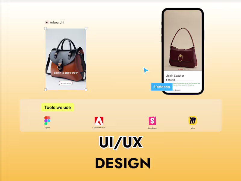 Cover image for UI/UX Design + Interactive Prototype