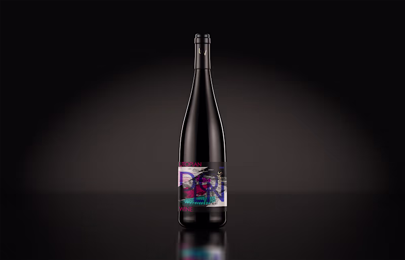 Cover image for Doln by Utopian Wine - package design