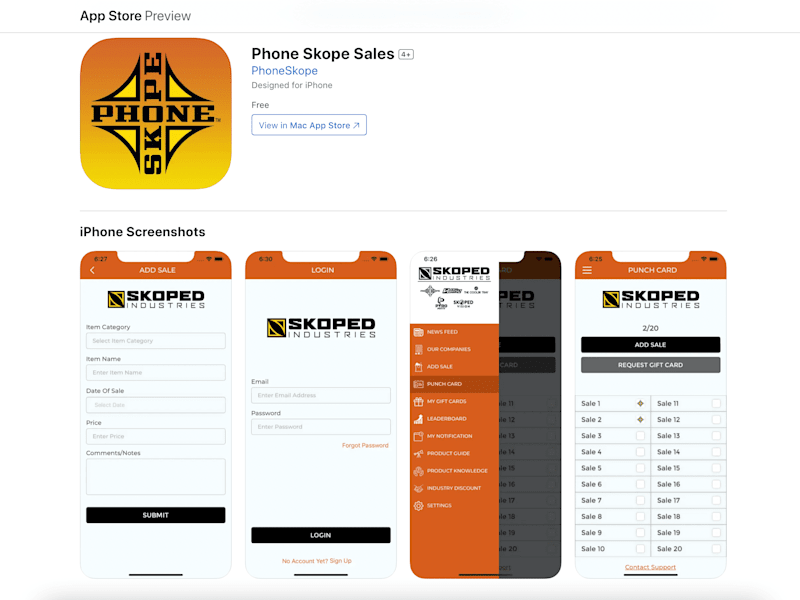 Cover image for PhoneSckope Sales