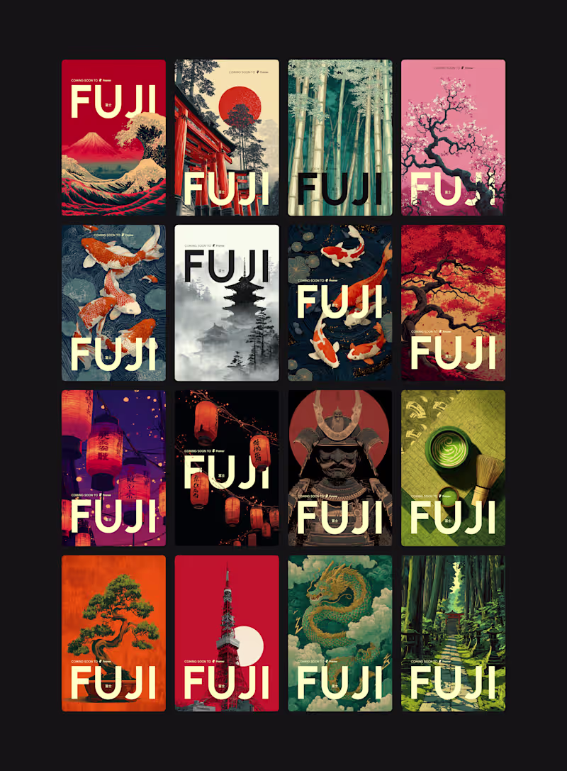 Cover image for Loved working on these 'Fuji' posters recently ♥️ Here's the...