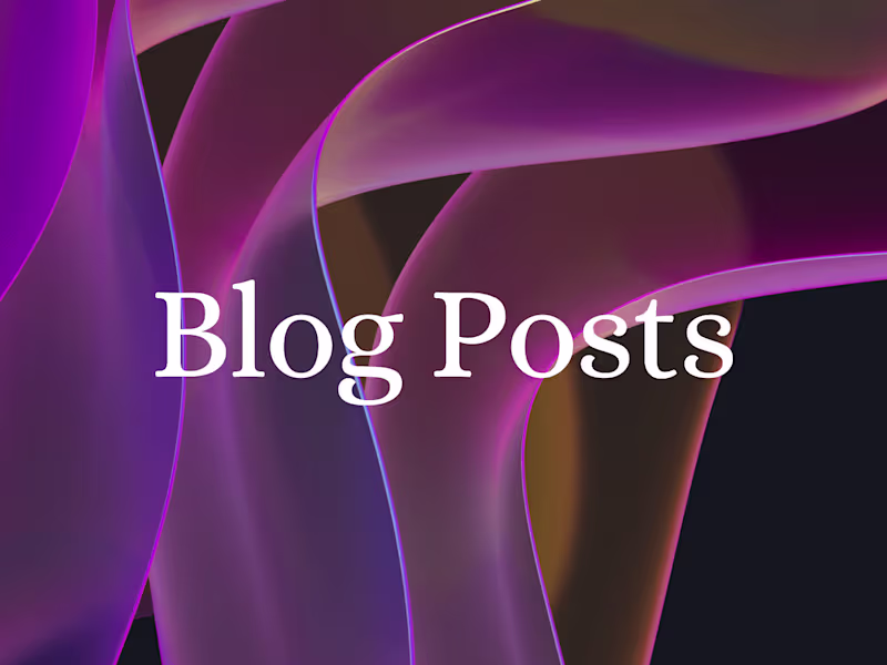 Cover image for Blog Posts That Reflect Your Brand.