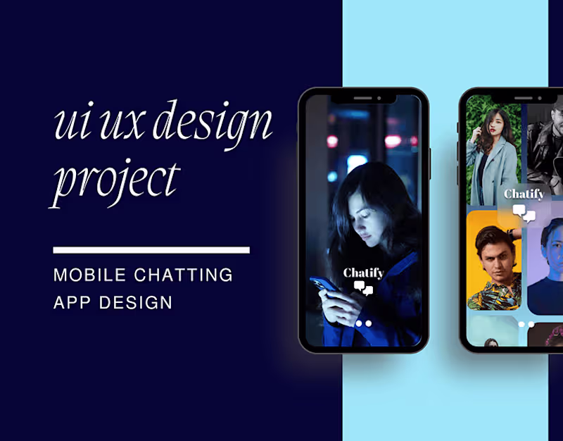 Cover image for UI UX Chatting App Design :: Behance