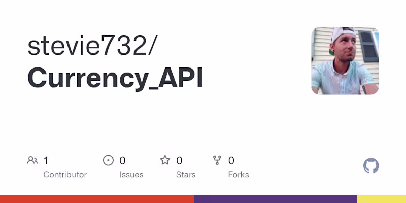 Cover image for stevie732/Currency_API