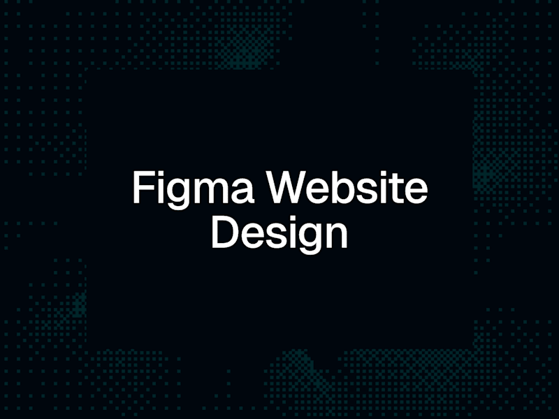 Cover image for Figma Website Design