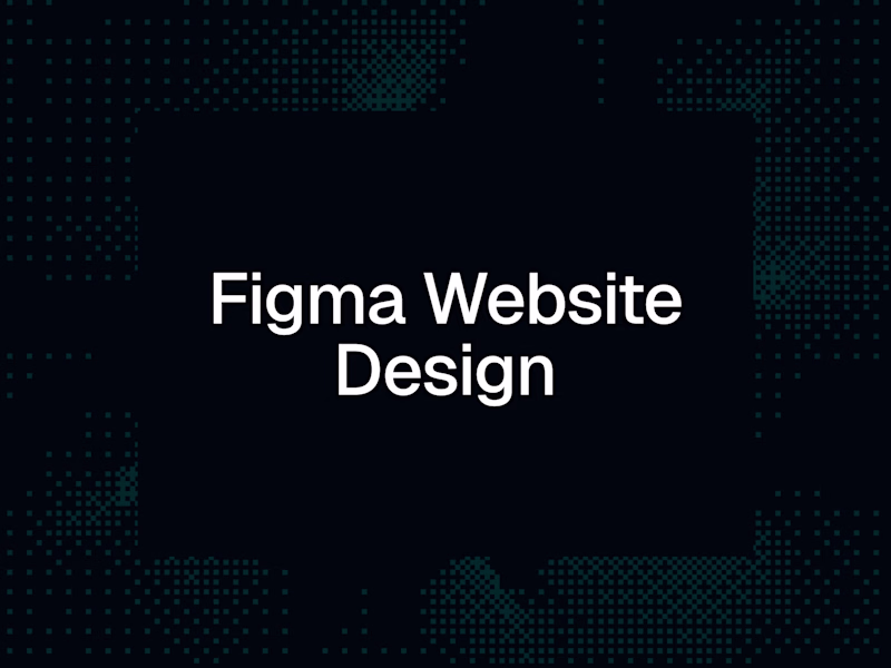 Cover image for Figma Website Design