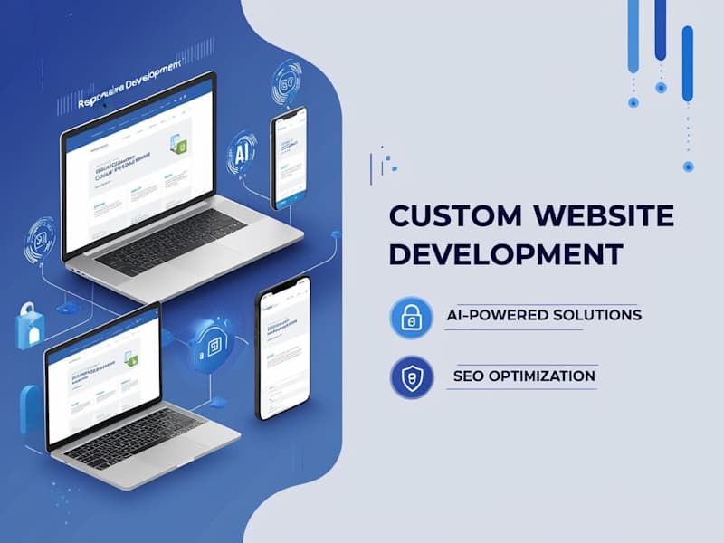 Cover image for Custom, scalable, website development for your business