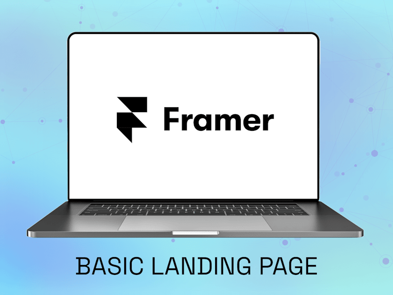 Cover image for Basic Framer Landing Page 💻 