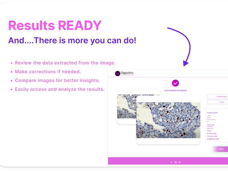 Cover image for Digpatho- Landing Page & Upload Image