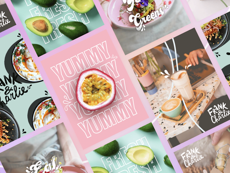 Cover image for Vibrant Cafe Poster Collection