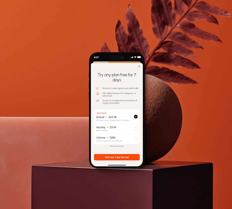 Cover image for Web 3 learning app