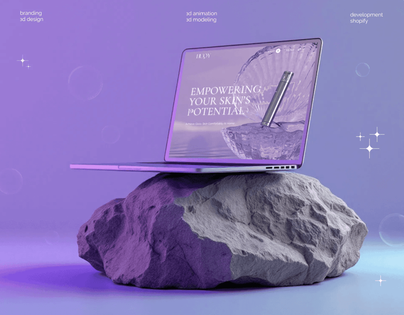 Cover image for Korean Skincare Brand & Web Design