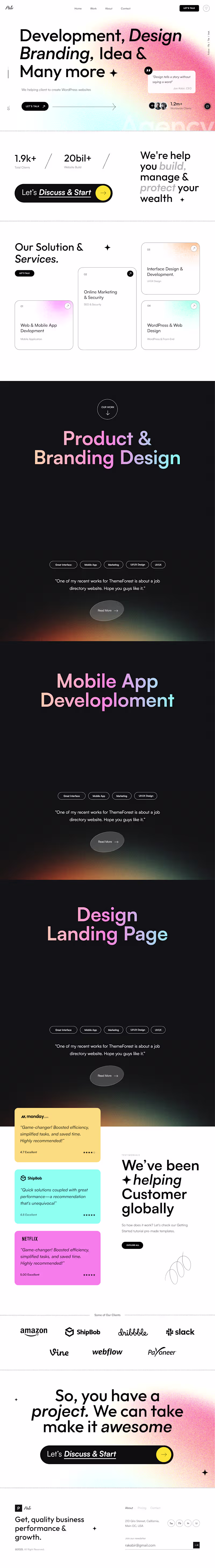 Cover image for web design