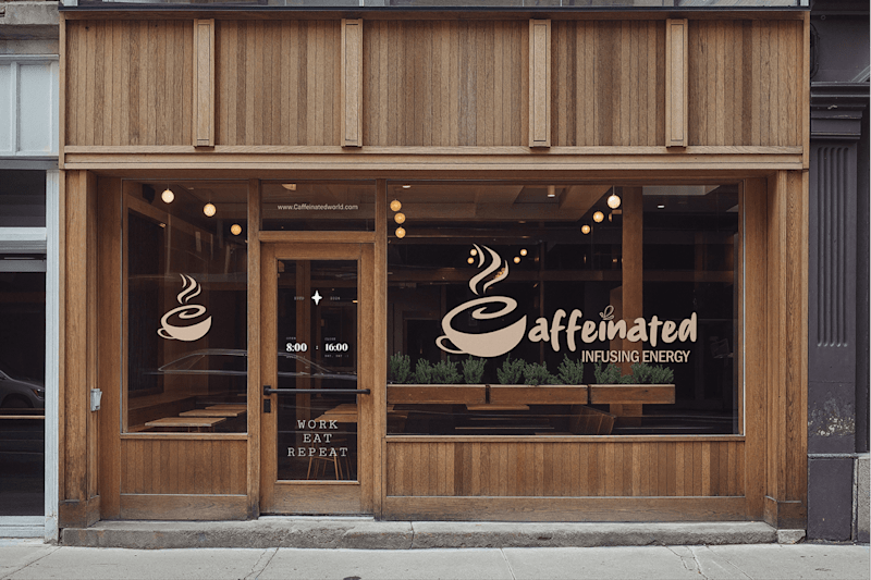 Cover image for Caffeinated: Full Branding, Packaging & Visual Identity Design