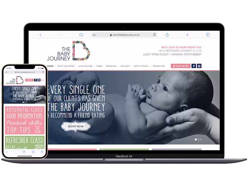 Cover image for The Baby Journey