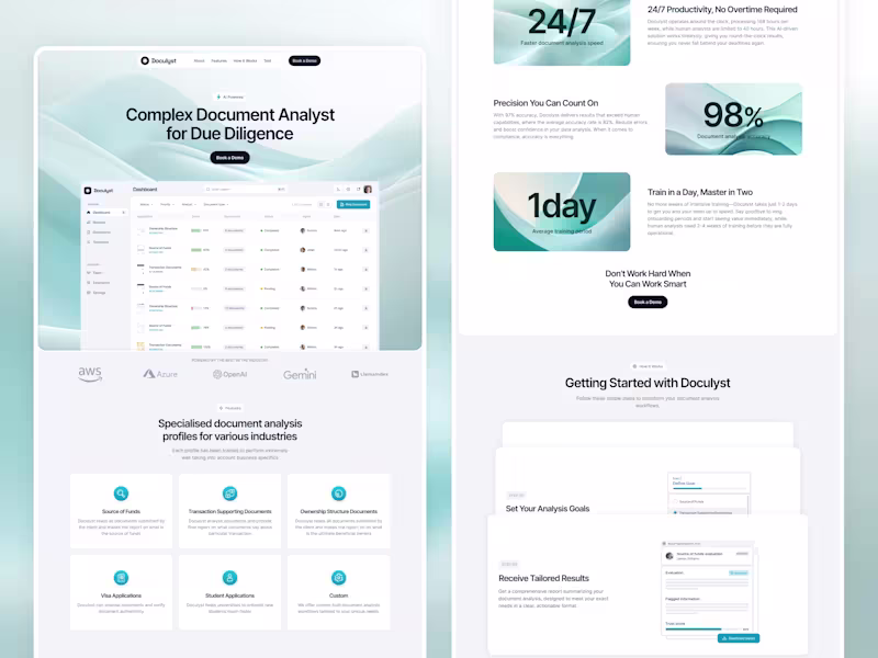Cover image for Landing Page Design & Development