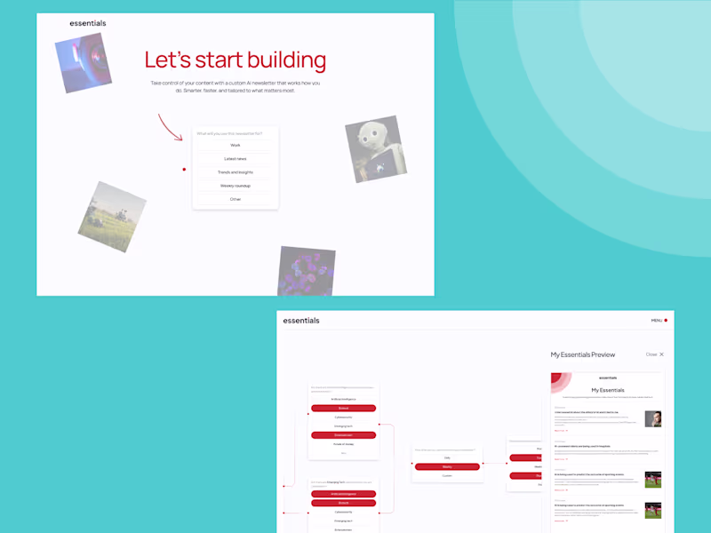 Cover image for Redesigning an AI Newsletter Experience to Put Users in Control