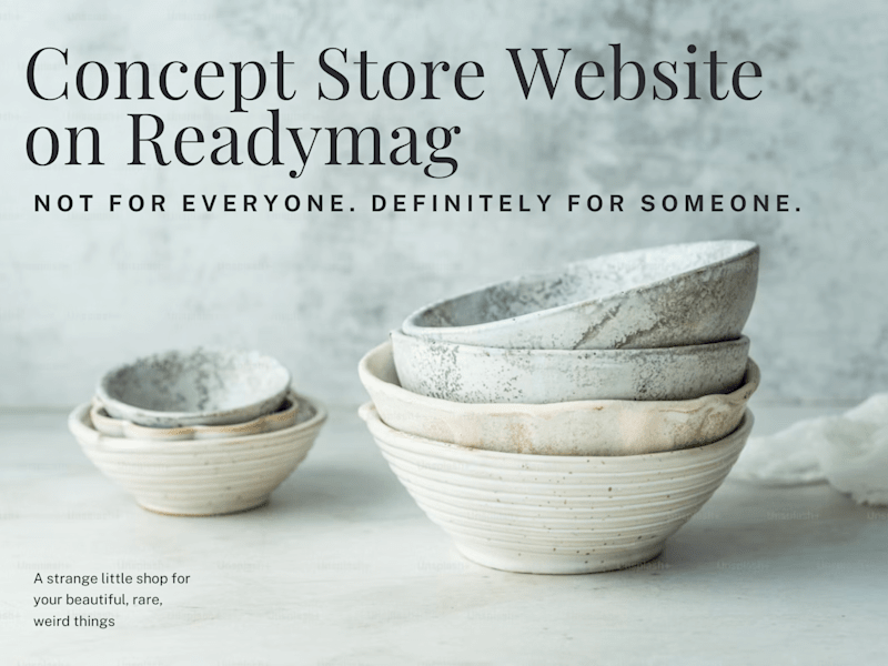 Cover image for Design a weird little store for your weird little things