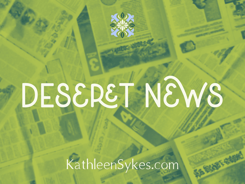 Cover image for Writing Samples: Newsletters for the Deseret News