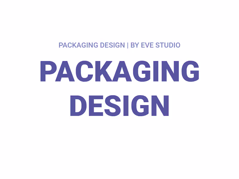 Cover image for Packaging Design