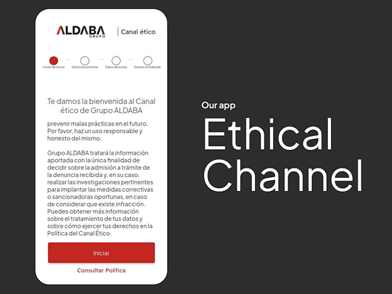 Cover image for Internal Ethics Channel Development for Aldaba