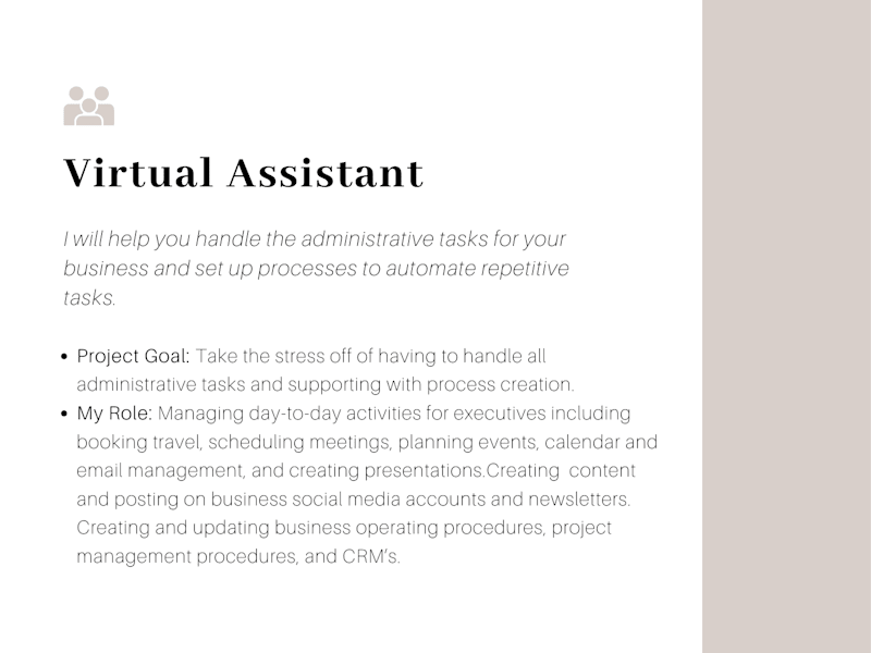 Cover image for Virtual Assistant for a VA Agency