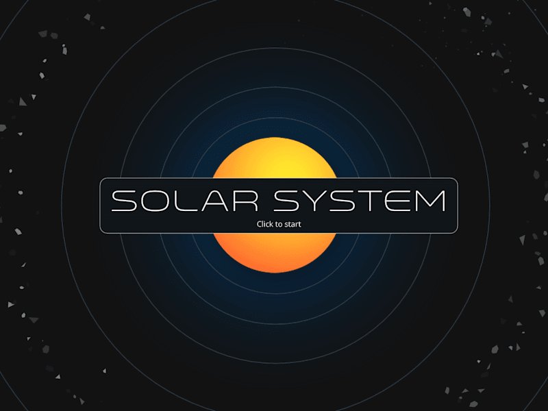 Cover image for Interactive Solar System Concept with Rive