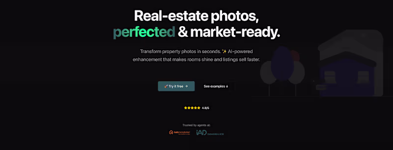 Cover image for AI Photo Enhancement for Real Estate Agents | ImmoPhoto