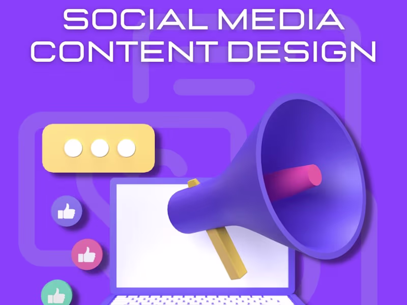 Cover image for I will design social media content for your brand