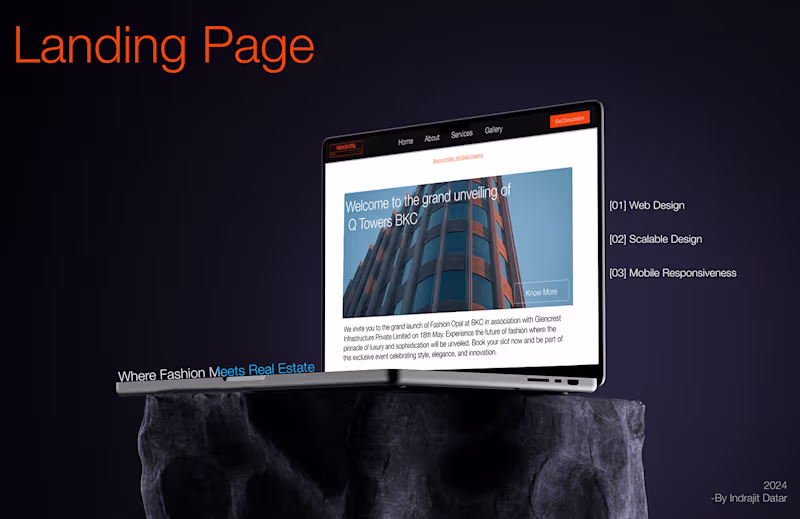 Cover image for Fashion Opal- Tower Launch Website