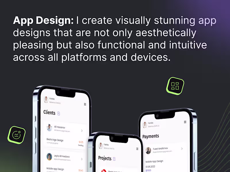 Cover image for Creating visually stunning, functional and intuitive app designs